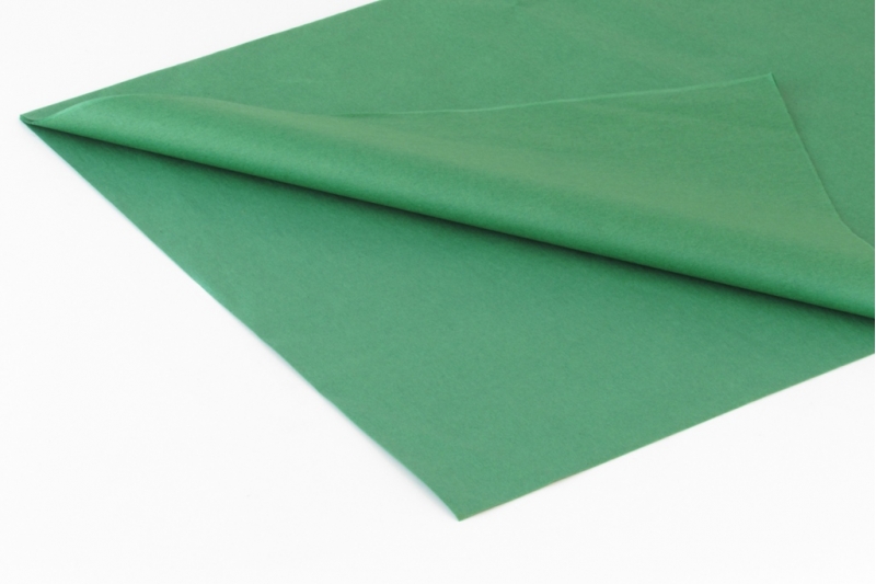 Бумага тишью зеленая - 1 лист